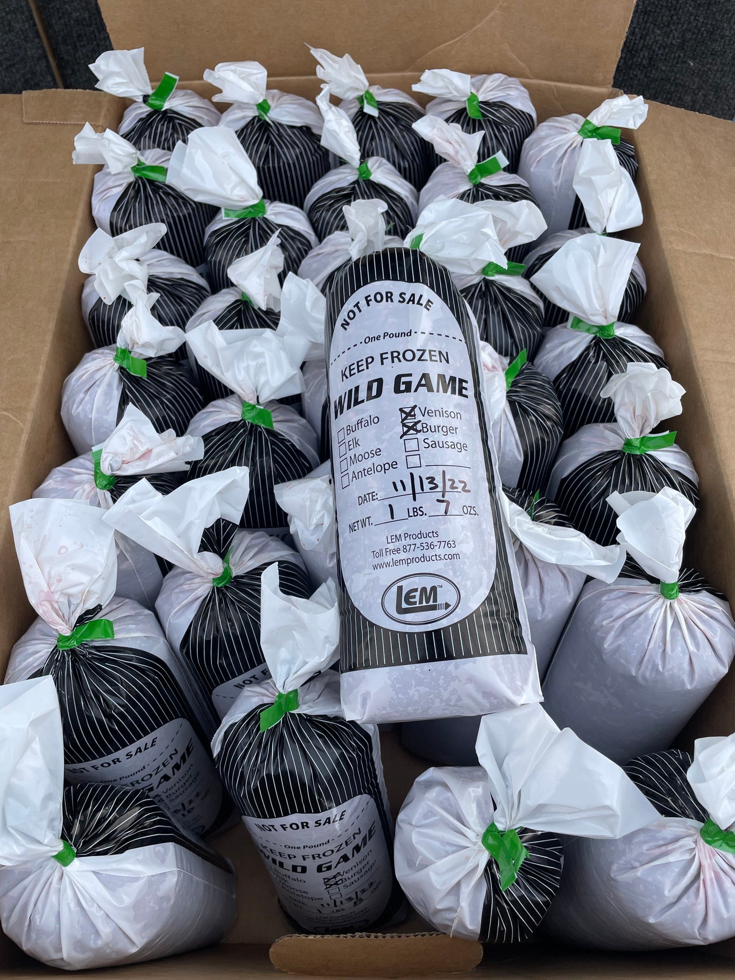 Wild Game Bulk Sausage